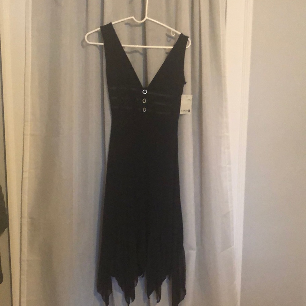 BLACK knit dress. NWT